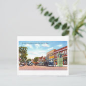 ヴィンテージビュー：Hyannis, Cape Cod, Massachusetts ポストカード (スタンド正面)