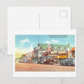 ヴィンテージビューCape CodのBuzzards Bay ポストカード (正面/裏面)