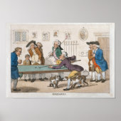 ヴィンテージビラードプリント初期キャラクターポスター ポスター (正面)