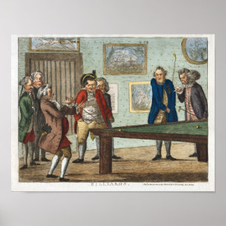 ヴィンテージビラードプリント初期キャラクターポスター ポスター