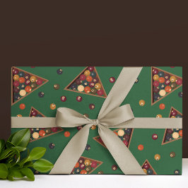 ヴィンテージビリヤードのボールプールテーブルをテーマ ラッピングペーパー