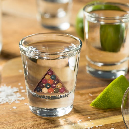 ヴィンテージビリヤードカスタムボールプールテーブル ショットグラス