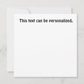 ヴィンテージビリヤードマンケーブグリーティングカード カード (裏面)