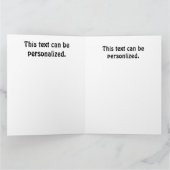 ヴィンテージビリヤードマンケーブグリーティングカード カード (内部)