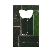 ヴィンテージビリヤード台プールテーブルアートプールシャーク クレジットカード栓抜き (正面)