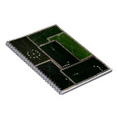 ヴィンテージビリヤード台プールテーブルアートプールシャーク ノートブック (右側)