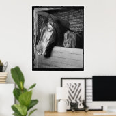 ヴィンテージビリー・ザ・ホース ポスター (ホームオフィス)