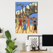 ヴィンテージビロシMS ポスター (ホームオフィス)