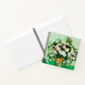 ヴィンテージビンセントバンゴッホバラ（1890年） ノートブック (内部)