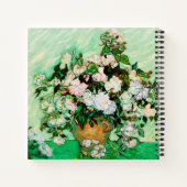 ヴィンテージビンセントバンゴッホバラ（1890年） ノートブック (裏面)