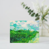 ヴィンテージビンセントファンゴッホグリーンウィートフィールド ポストカード (スタンド正面)