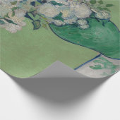 ヴィンテージビンセントヴァンゴッペインティングバラ ラッピングペーパー (角)