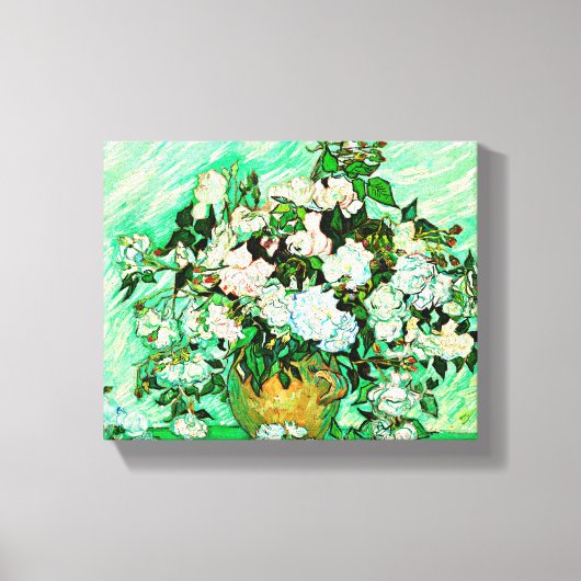ヴィンテージビンセント・ヴァン・ゴッホバラ（1890年） キャンバスプリント (正面)