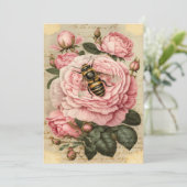 ヴィンテージビーとピンクローズのデクページ シーズンカード (スタンド正面)