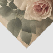 ヴィンテージビーとピンクローズのデクページ 薄葉紙 (詳細)