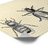 ヴィンテージビーアート ポスター (角)