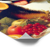 ヴィンテージビーグルパピー絵画ズ ポスター (角)