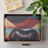 ヴィンテージビーチのピン絵を描アップ 薄葉紙 (ギフト)