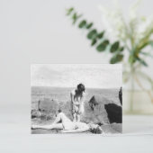 ヴィンテージビーチはがき ポストカード (スタンド正面)