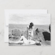 ヴィンテージビーチはがき