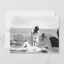 ヴィンテージビーチはがき ポストカード