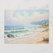 ヴィンテージビーチはがき ポストカード (正面)