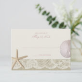 ヴィンテージビーチアイボリー反応 出欠カード (スタンド正面)