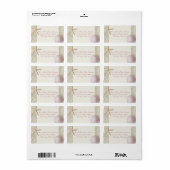 ヴィンテージビーチアドレス ラベル (フルシート)