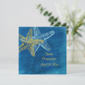 ヴィンテージビーチウェディング招待状 招待状 (スタンド正面)