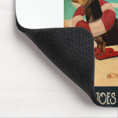 ヴィンテージビーチカクテルライフダシュント マウスパッド (コーナー)