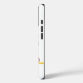 ヴィンテージビーチガールシーシェルサマーエレガントレトロ Case-Mate iPhoneケース (裏面 / 左)