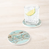 ヴィンテージビーチクルーザーバイシクル動揺してオンウッド コースター (側面)