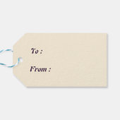 ヴィンテージビーチサンセットバケーションラウンガーピープルプル ギフトタグ (裏面横)