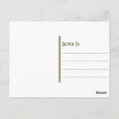 ヴィンテージビーチシーシェル葉書 ポストカード (裏面)