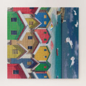 ヴィンテージビーチシーンホリデージグソーパズル ジグソーパズル (横)