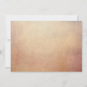 ヴィンテージビーチスターフィッシュ&サンドドルブライダルシャワー 招待状 (裏面)