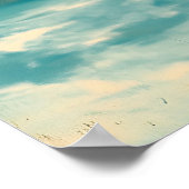 ヴィンテージビーチバケーションポスター：ブロンドのピンアップ ポスター (角)