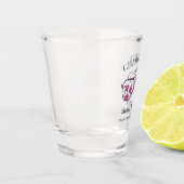 ヴィンテージビーチバチェロレッテブライドメイカスタムド ショットグラス (左)