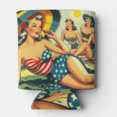 ヴィンテージビーチピン留め 缶クーラー (裏面)