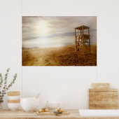 ヴィンテージビーチポスター ポスター (キッチン)