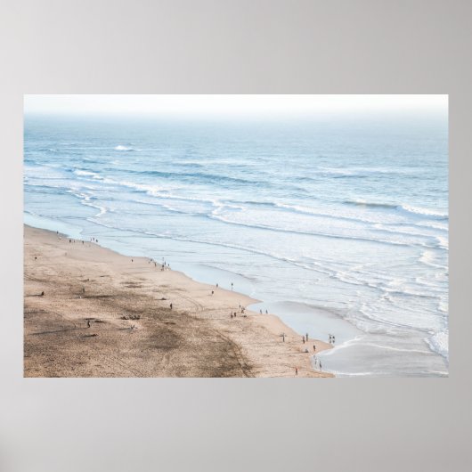 ヴィンテージビーチ写真 ポスター (正面)