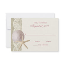 ヴィンテージビーチ及びレースアイボリーRSVP