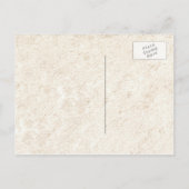 ヴィンテージビーチ日付はがきを保存 案内ポストカード (裏面)