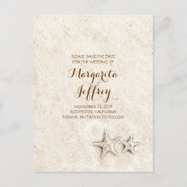 ヴィンテージビーチ日付はがきを保存 案内ポストカード