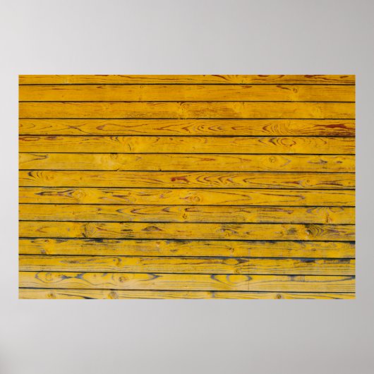 ヴィンテージビーチ木材の背景 – 古い風化木材 ポスター (正面)