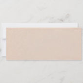 ヴィンテージビーチ結婚式チケットとRSVPカード 招待状 (裏面)