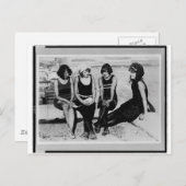 ヴィンテージビーチ美しい写真 ポストカード (正面/裏面)