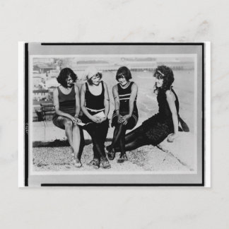 ヴィンテージビーチ美しい写真 ポストカード