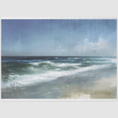 ヴィンテージビーチ風光明媚な景観の切り離し 薄葉紙 (正面)