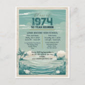 ヴィンテージビーチ1974 50年高校懇親会 ポストカード (正面)